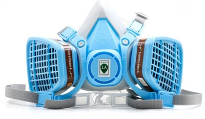 Double box half face gas mask