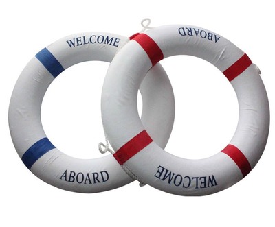Polyurethane foam life buoy
