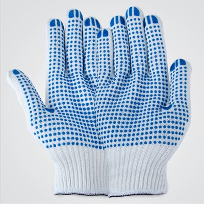 Plastic dropping gloves