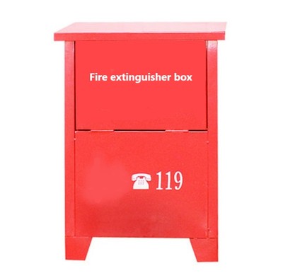 Fire extinguisher box