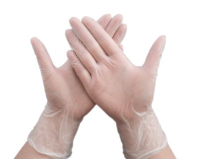 Disposable PVC gloves